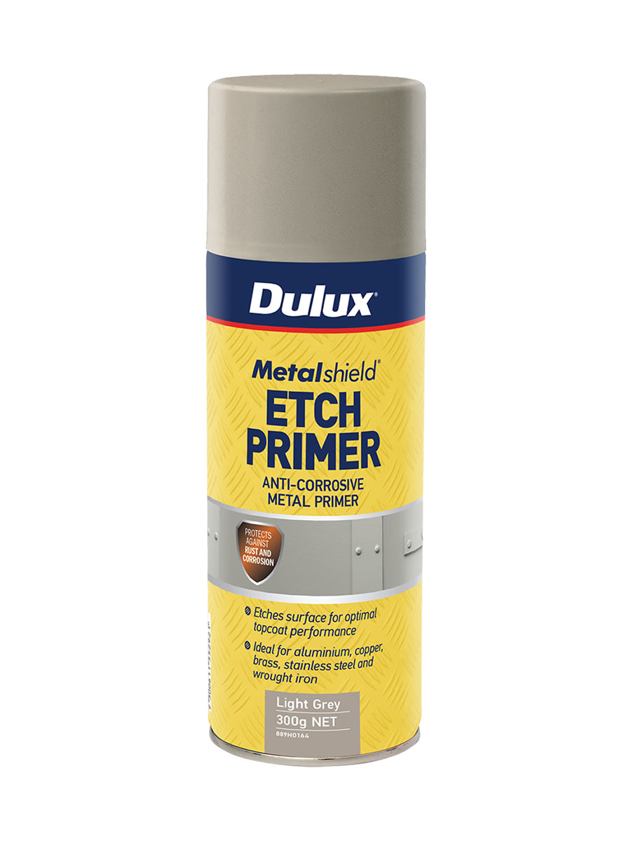 Dulux Metal Etch Primer Spray Can - Light Grey - Petros Holdings Limited